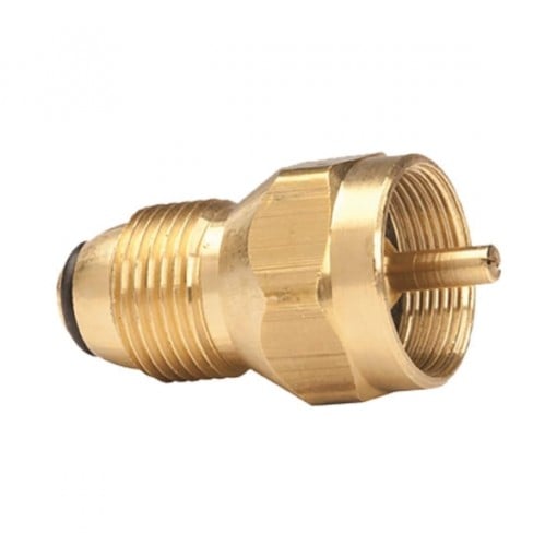 Mr. Heater F276172 Tank Refill Adapter, Brass, For Propane Heaters