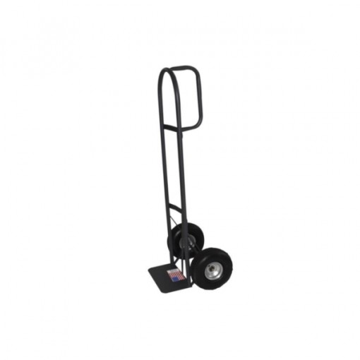 Milwaukee Hand Truck 30019 Hand Truck, 800 lb Weight Capacity, 7-1/2 in D x 14 in W Toe Plate, Steel, Charcoal Gray