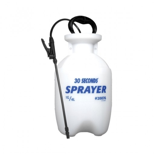 30 SECONDS 30SS Tank Sprayer, White, 1 gal Spray Bottle