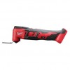 Milwaukee 2626-20 Cordless Multi-Tool, 18 V Battery, Lithium-Ion Battery, Metal/Plastic/Rubber, Black/Red