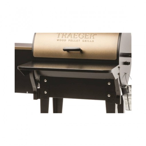 Traeger BAC361 Folding Front Shelf, Steel, Powder-Coated, For Tailgater, 20 Series and Renegade Models