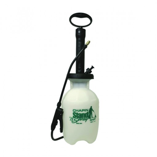 CHAPIN Stand 'N Spray 29001 Sprayer, 1 gal Tank, 3 in Fill Opening, Poly Tank, Poly Handle
