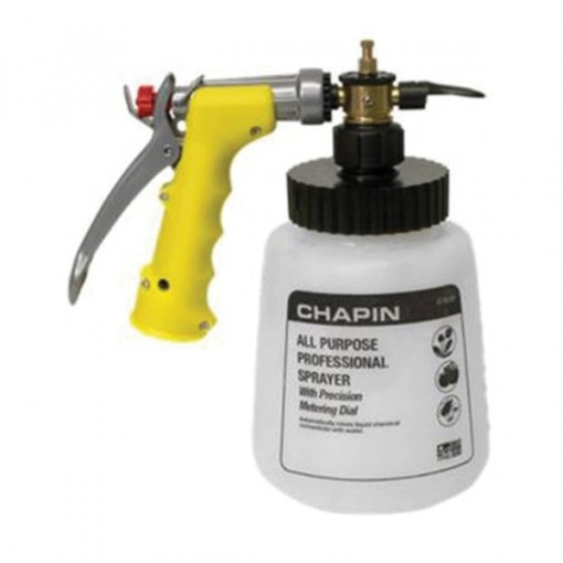 CHAPIN G362D Hose End with Metering Dial, 1/4 gal Cup, Adjustable Nozzle, Poly