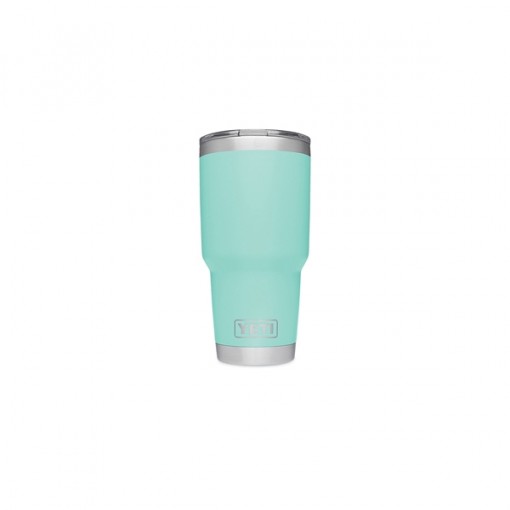 YETI Rambler YRAM30SF Tumbler, 30 oz Capacity, Stainless Steel, Seafoam