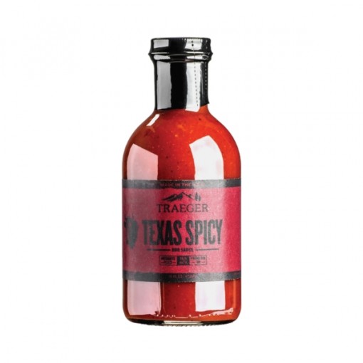 Traeger SAU029 Texas Spicy Barbecue Sauce, 16 oz Bottle