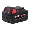 Milwaukee 48-11-1850 Rechargeable Battery Pack, 18 V, 5 Ah