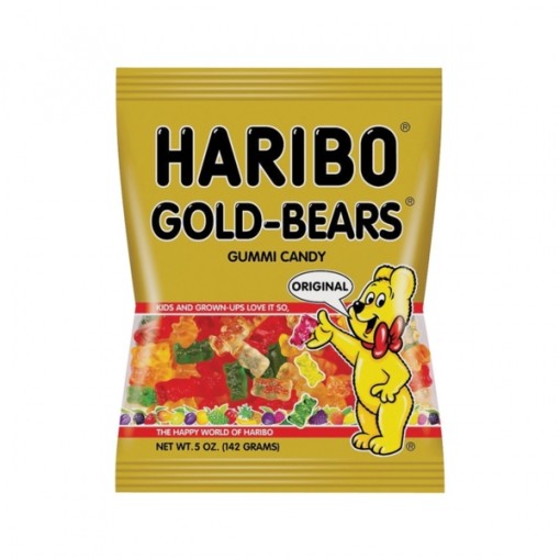 Haribo HGB12 Gummy Bear Shape Jelly Candy, 5 oz Bag - Wilco Farm Stores