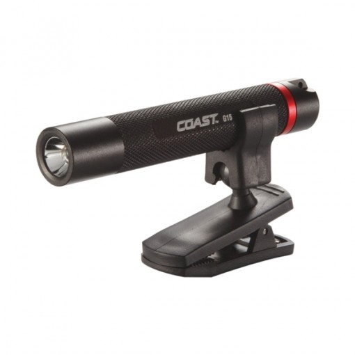 Coast TT75331CP Inspection Flashlight, 1.5 V, LED Lamp, Alkaline Battery, Black