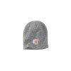 Carhartt A205-HGY Knit Hat, One-Size, Acrylic, Heather Gray