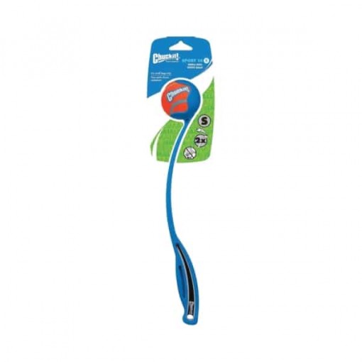 Chuckit! 06900 Sports Ball Launcher, S, Cushioned Grip Toy, Plastic, Assorted