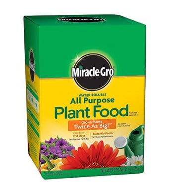 Miracle-Gro Plant Food, Water-Soluble, 24-8-16, 1 lb.