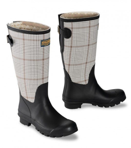 pendleton ladies lined chelsea rain boot