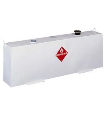 Rectangle Transfer Tank - White Steel