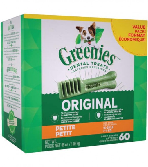 Greenies Dental Chews for Dogs, Petite Size, 36 oz.