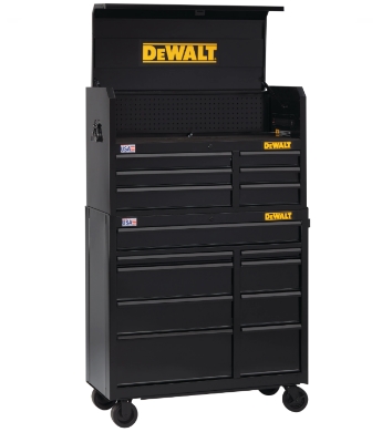 Dewalt 41 In Rolling 9 Drawer And Top Mount 6 Drawer Tool Chest