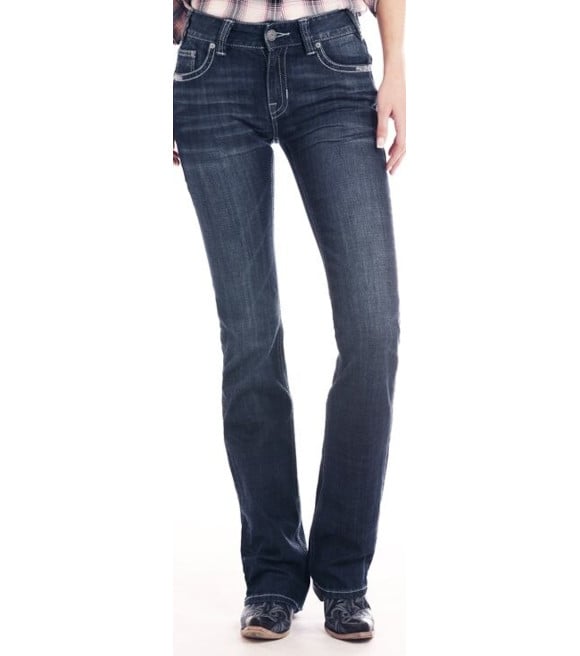 Rock Roll Cowgirl Mid Rise Bootcut Jeans W1 2508 Wilco Farm Stores