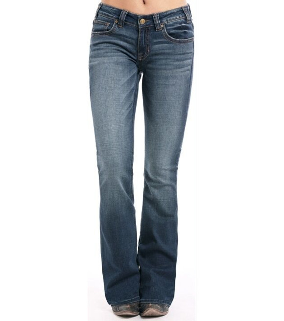 rock and roll cowgirl boyfriend jeans