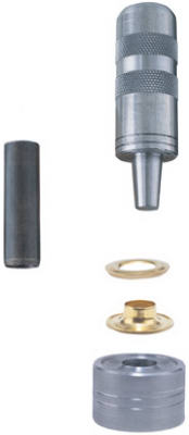 General Tools 1/2 in. Solid-Brass Grommet Kit 71264 - The Home Depot