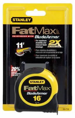 Stanley FatMax Tape Measure, Classic, 16 Foot