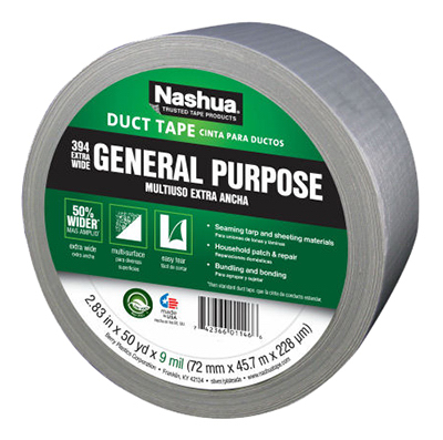 W x 60 yd Nashua  1.89 in L Silver  Duct Tape
