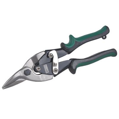 Right Cut (Green Handles) Aviation Tin Snips - Made in the USA!