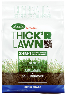 Scotts Turf Builder Thick R Lawn Food, 12-Lbs.