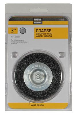 Master Mechanic 3-inch Coarse Wire Wheel - Wilco Farm Stores