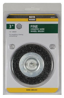 Master Mechanic 3-Inch Fine Wire Wheel - Wilco Farm Stores