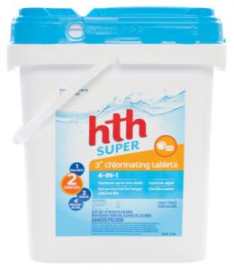 hth 3 super chlorinating tablets