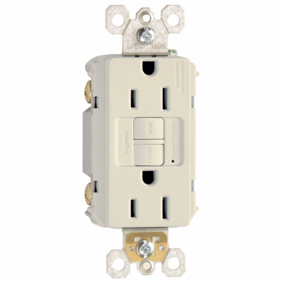 Legrand - Pass & Seymour GFCI Outlet, 15A, Almond - Wilco Farm Stores