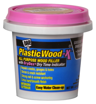 Dap Plastic Wood-X Stainable Wood Filler with DryDex Dry Time