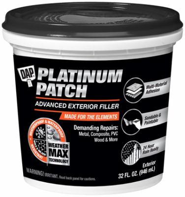 Dap Platinum Patch Exterior Filler, 32-oz.