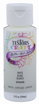 Testors Acrylic Craft Paint, Matte Black, 2-oz. - Wilco Farm Stores