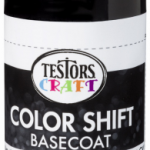 Testors Color Shift Craft Paint, Black Base Coat, 3-oz.