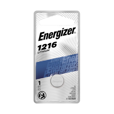 Energizer CR1216 Lithium 3V Coin Cell Battery