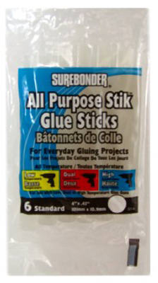 Surebonder All Purpose Stik Glue Sticks - 6 sticks