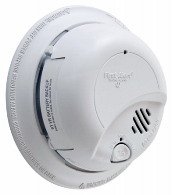 First Alert Smoke Alarm, Hardwired w/10-Year Battery Backup - Wilco ...