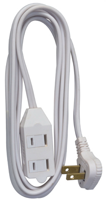 Master Electrician Extension Cord, 16/2 SPT-2 Low Profile Polarized ...