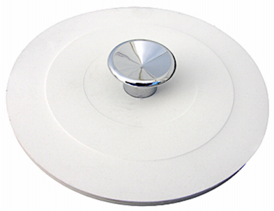 LASCO 02-4013 White Rubber Garbage Disposal Stopper Fits Most