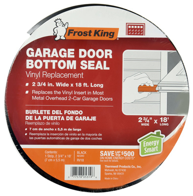 Frost King Garage Door Bottom Weather Seal 2 75 In X 18 Ft