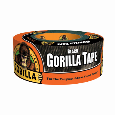 Gorilla Tape, Black, 12-Yd.