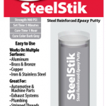 J-B Weld 8267-S SteelStik Steel Reinforced Epoxy Putty Stick - 2 oz