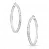 Montana Silversmiths Star Light Lined Hoop Earrings, ER4399