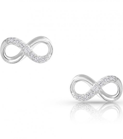 Montana Silversmiths Silver Shine Infinity Earrings, ER4474