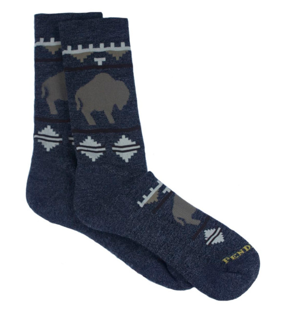 Pendleton Roaming Bison Crew Socks, 8003111 Wilco Farm Stores