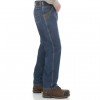 Wrangler Men’s Riggs Advanced Comfort Five Pocket Jean, Mid Stone, 3WAC5MS