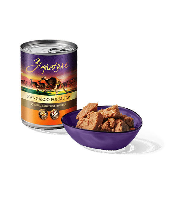 Zignature kangaroo clearance dog food ingredients