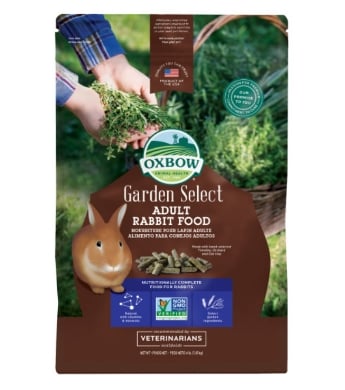 Oxbow, Garden Select Adult Rabbit Food, 4 lb.