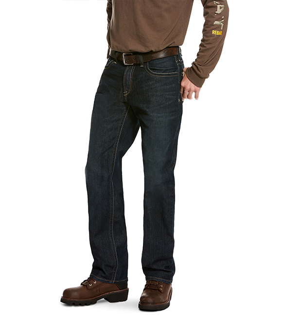 rebar m4 low rise durastretch edge boot cut jean