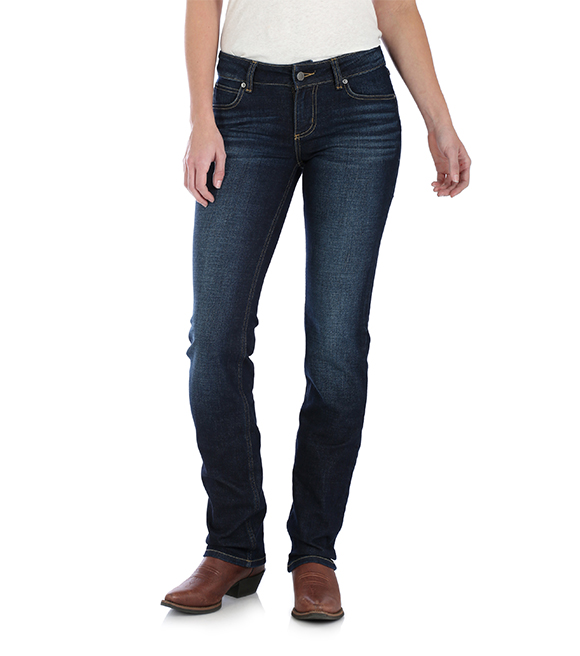 wrangler straight leg jeans womens